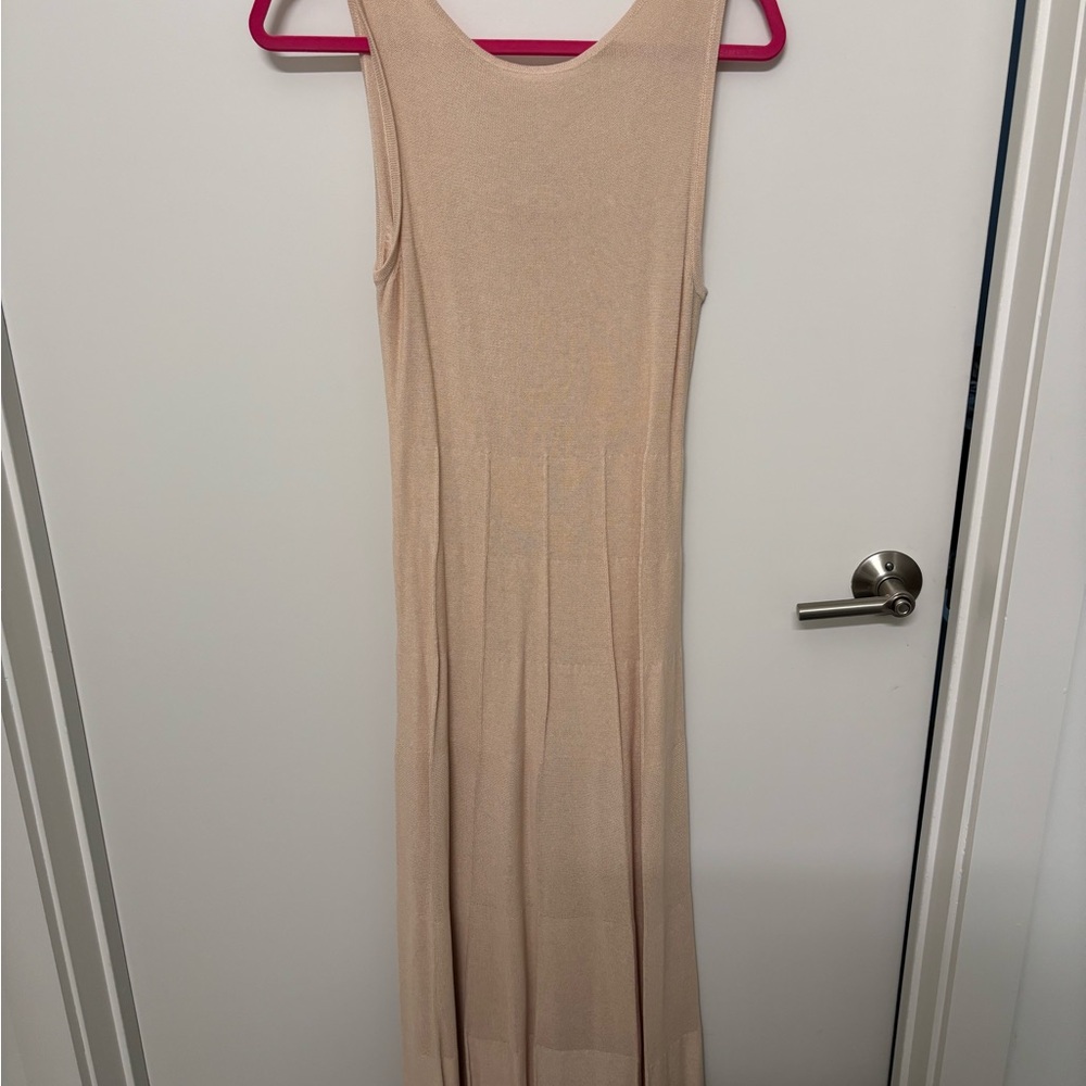 Zara Beige Maxi Dress